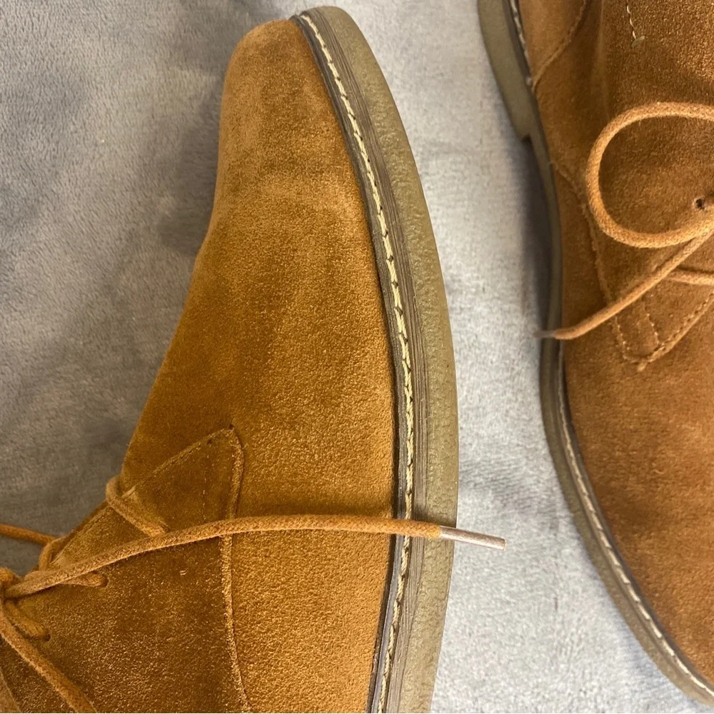 Sonoma Goods for Life + Vitalize Ortholite Mens 12M Suede leather boat. NWOT